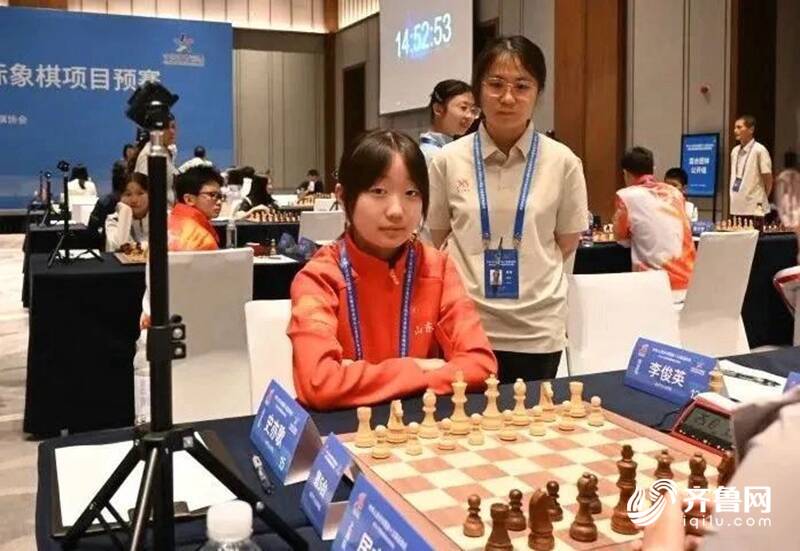 国际象棋！聊城两位学子晋级第十五届全国运动会决赛(图3)
