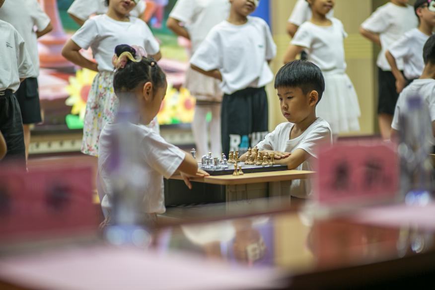 天津市河北区育婴里小学国际象棋共建基地启航(图1)