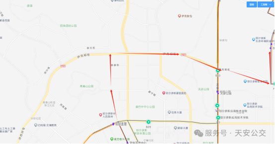 蒙泰·2025鄂尔多斯马拉松交通运输保障公告(图8)