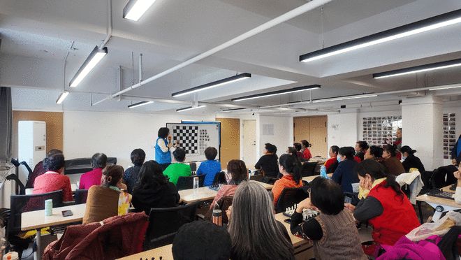 国际象棋“四进”全民健身志愿服务活动走进廊坊市社区养老示范中心(图3)