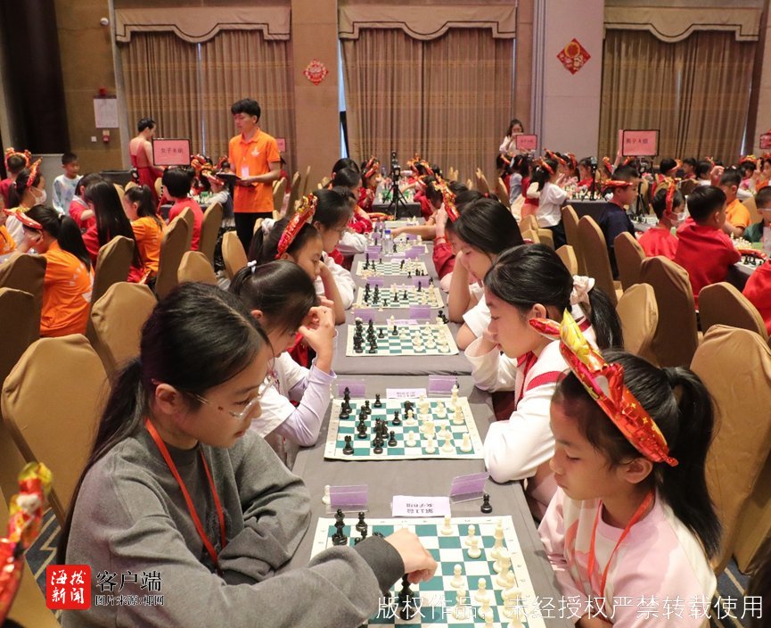 2026年儋州市迎新春第四届青少年儿童国际象棋邀请赛举行(图3)