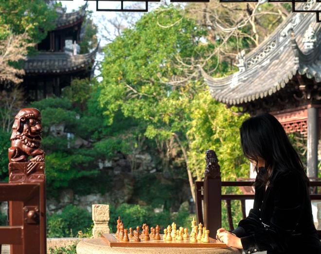 世界冠军居文君、丁立人出赛第八届上合组织国家国际象棋团体赛4月上海落子(图3)